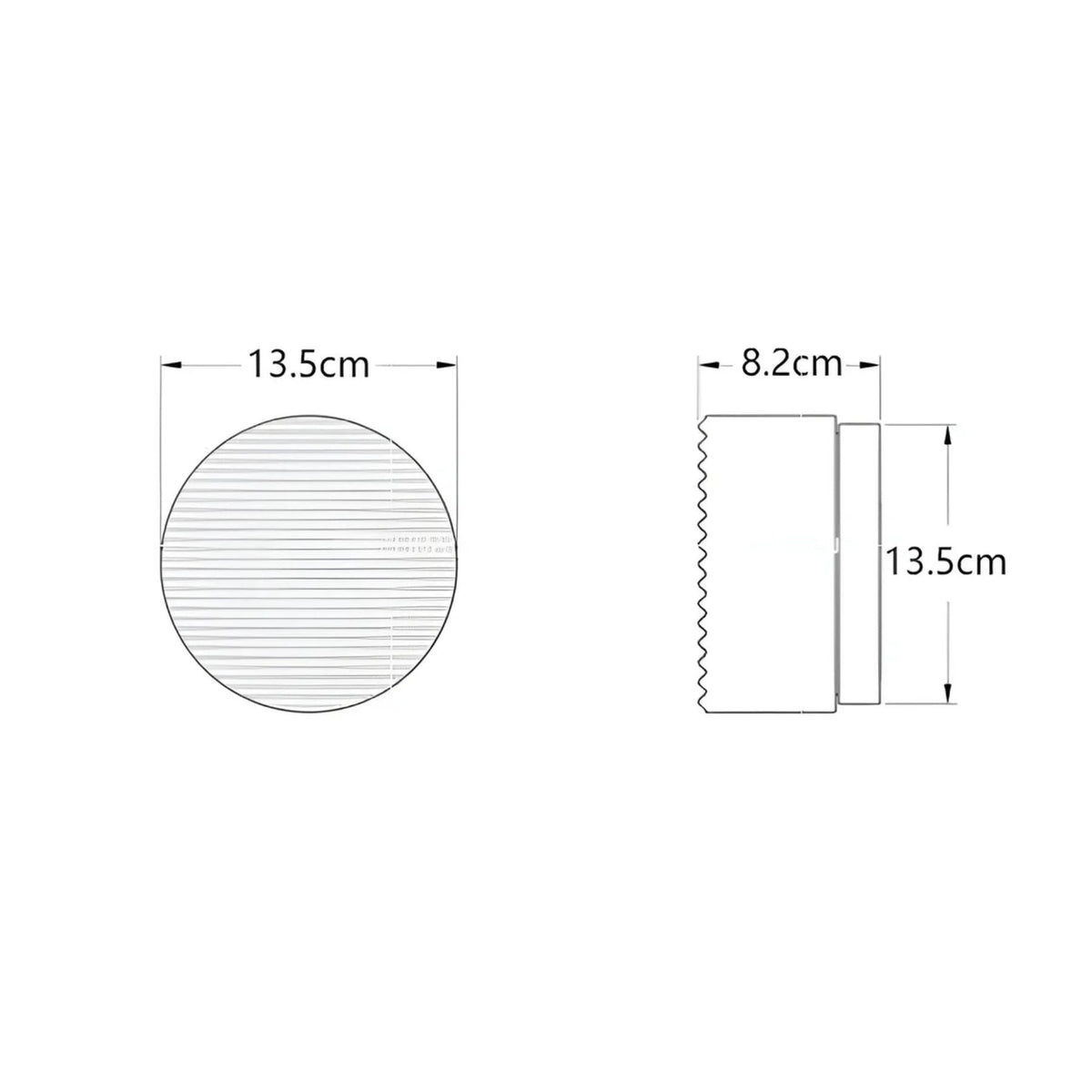 Applique da Parete Moderna Ambrelo in Vetro Ambra