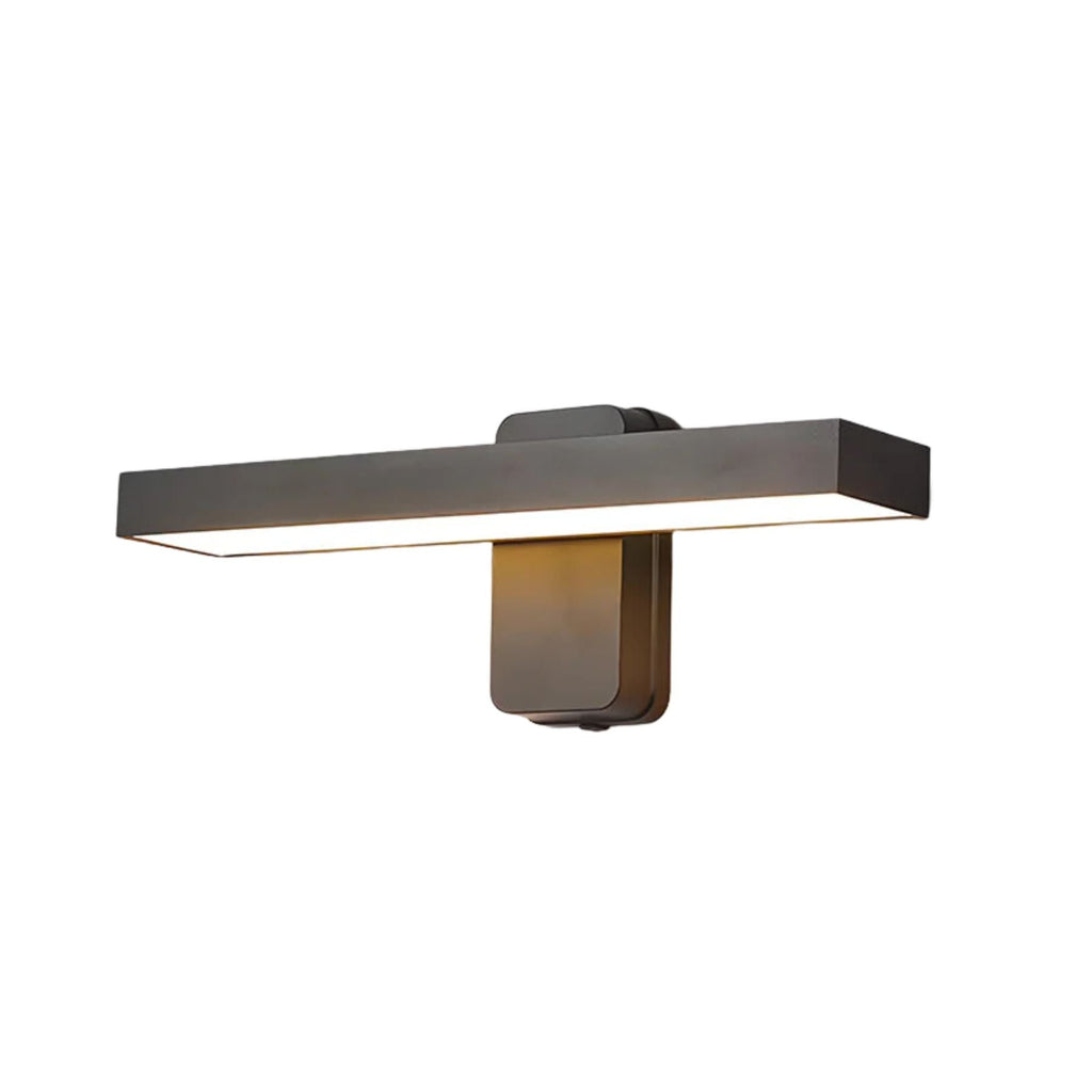 Amilo Lampada da Parete – Alluminio – Nero – 50 cm – Design Retro