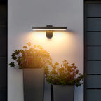 Amilo Lampada da Parete – Alluminio – Nero – 50 cm – Design Retro