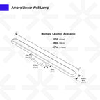 Lampada da Parete Lineare Amore