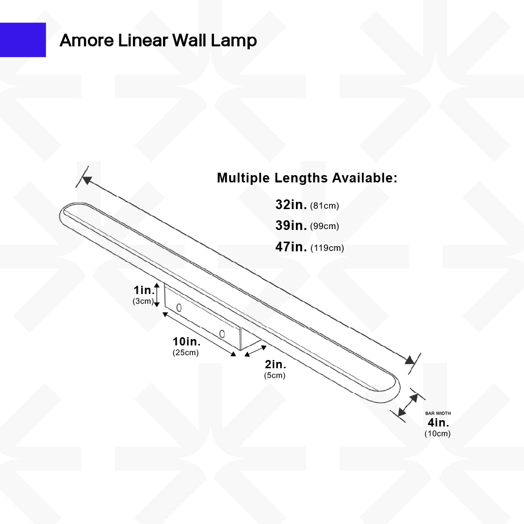 Lampada da Parete Lineare Amore