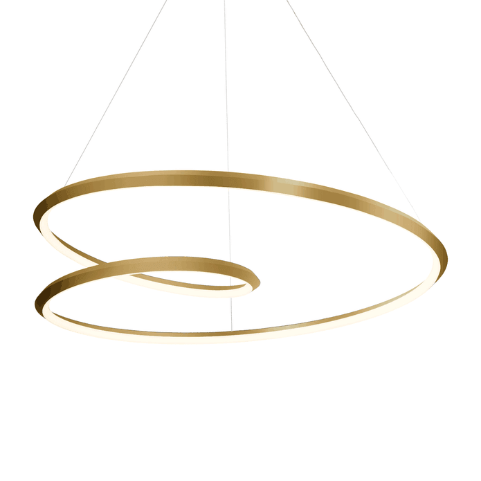 Lustra Lux Lampadario in Alluminio e Vetro Moderno