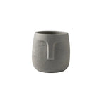 Vaso per Piante con Volto Sculptato Amra