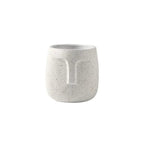 Vaso per Piante con Volto Sculptato Amra