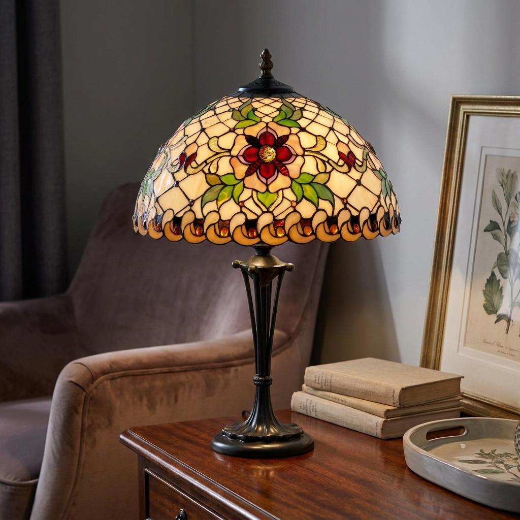 Lampada da Tavolo Angelique Tiffany - Tiffany Lighting Direct