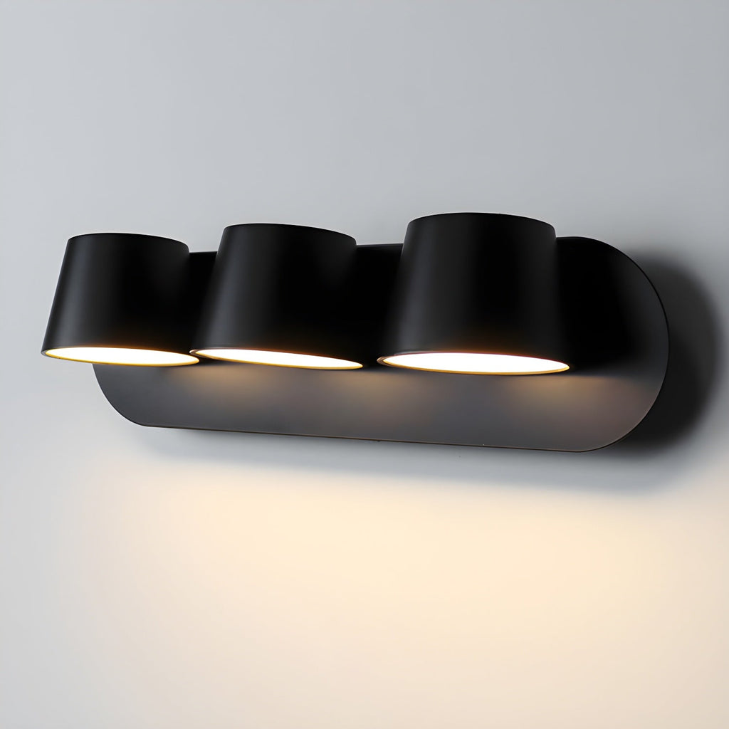 Lampada da Parete Plug-in con Testa Regolabile