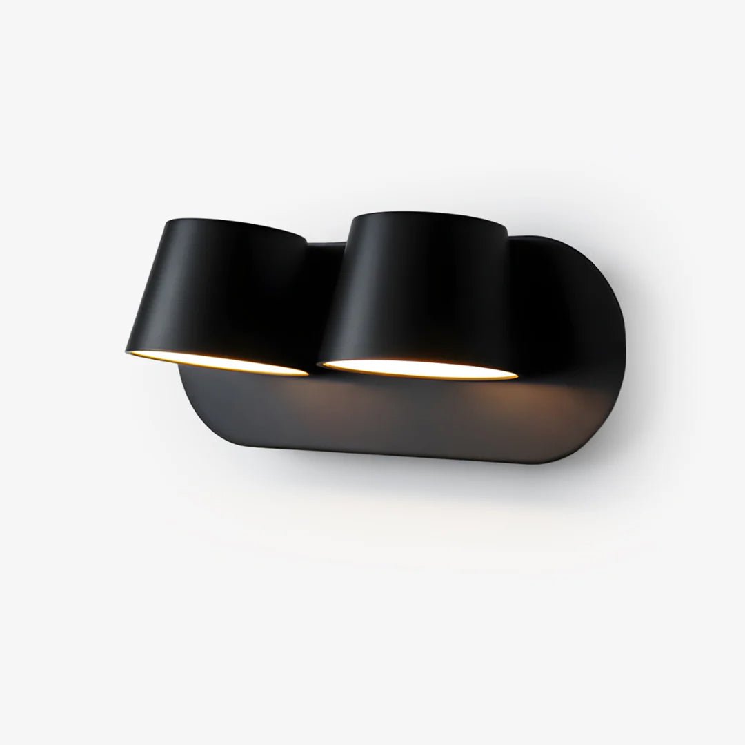 Lampada da Parete Plug-in con Testa Regolabile
