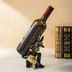 Portabottiglie da Vino Egiziano Anubis