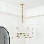 Lampadario in legno tradizionale Ljomuvyi