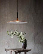 Larkin White Saucer Pendant Light