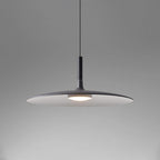 Larkin White Saucer Pendant Light