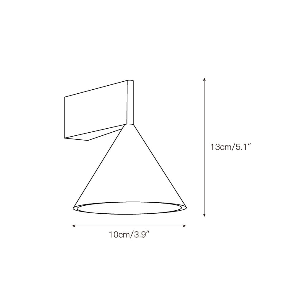 Lampada da Parete in Alluminio Apollo