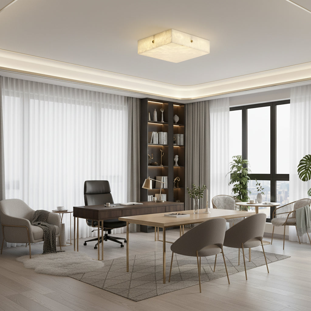 Lampada da soffitto Alabastro Flushmount