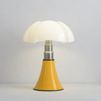 Lampada da tavolo Arelle – Alluminio – Nero/Bianco – Ø 28 cm – Design moderno, lampada da tavolo LED