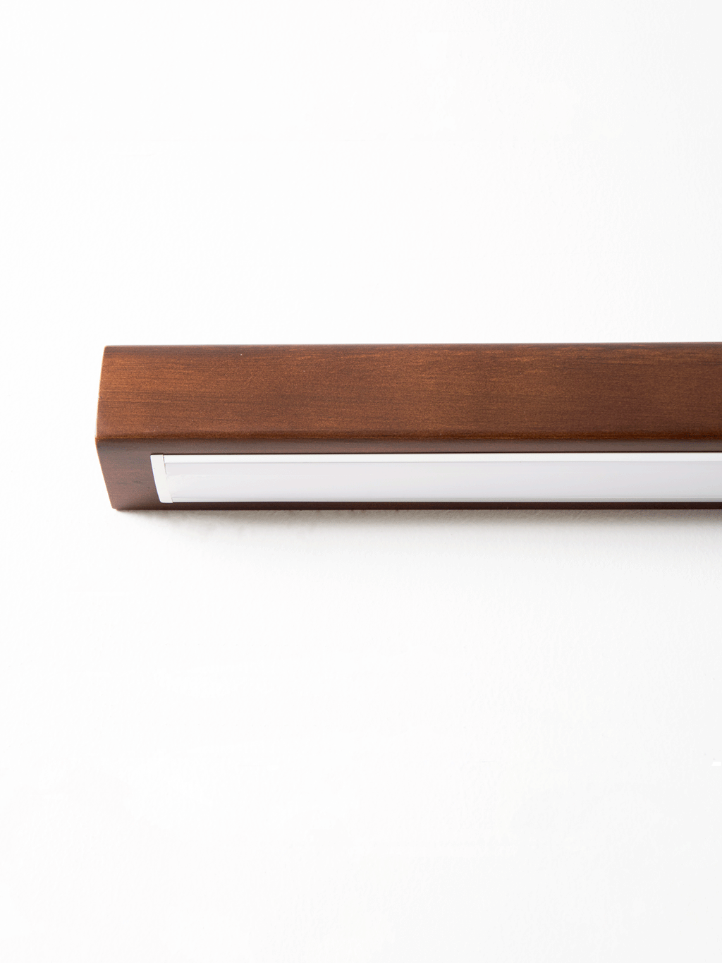 Lustra Applique Lineare in Legno Minimalista LED