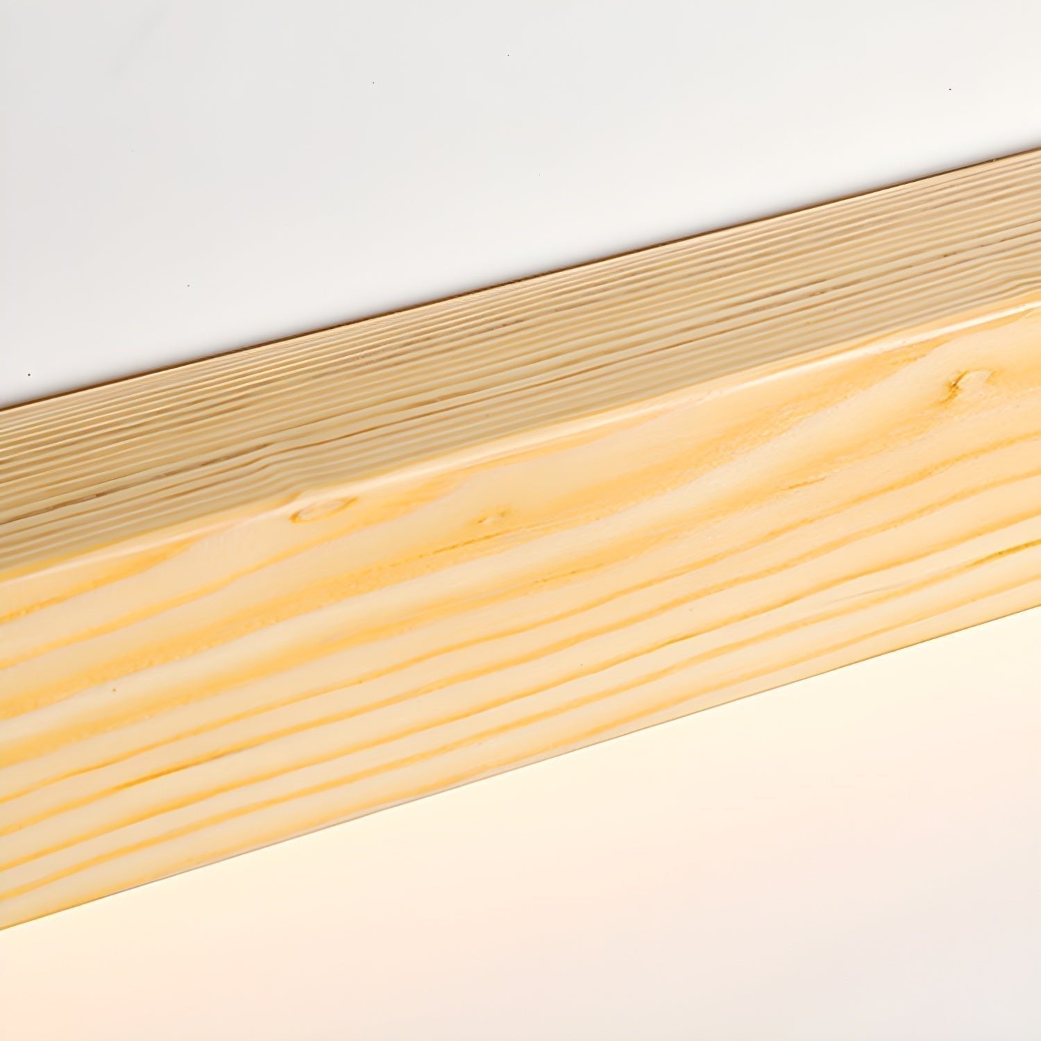 Lustra Applique Lineare in Legno Minimalista LED