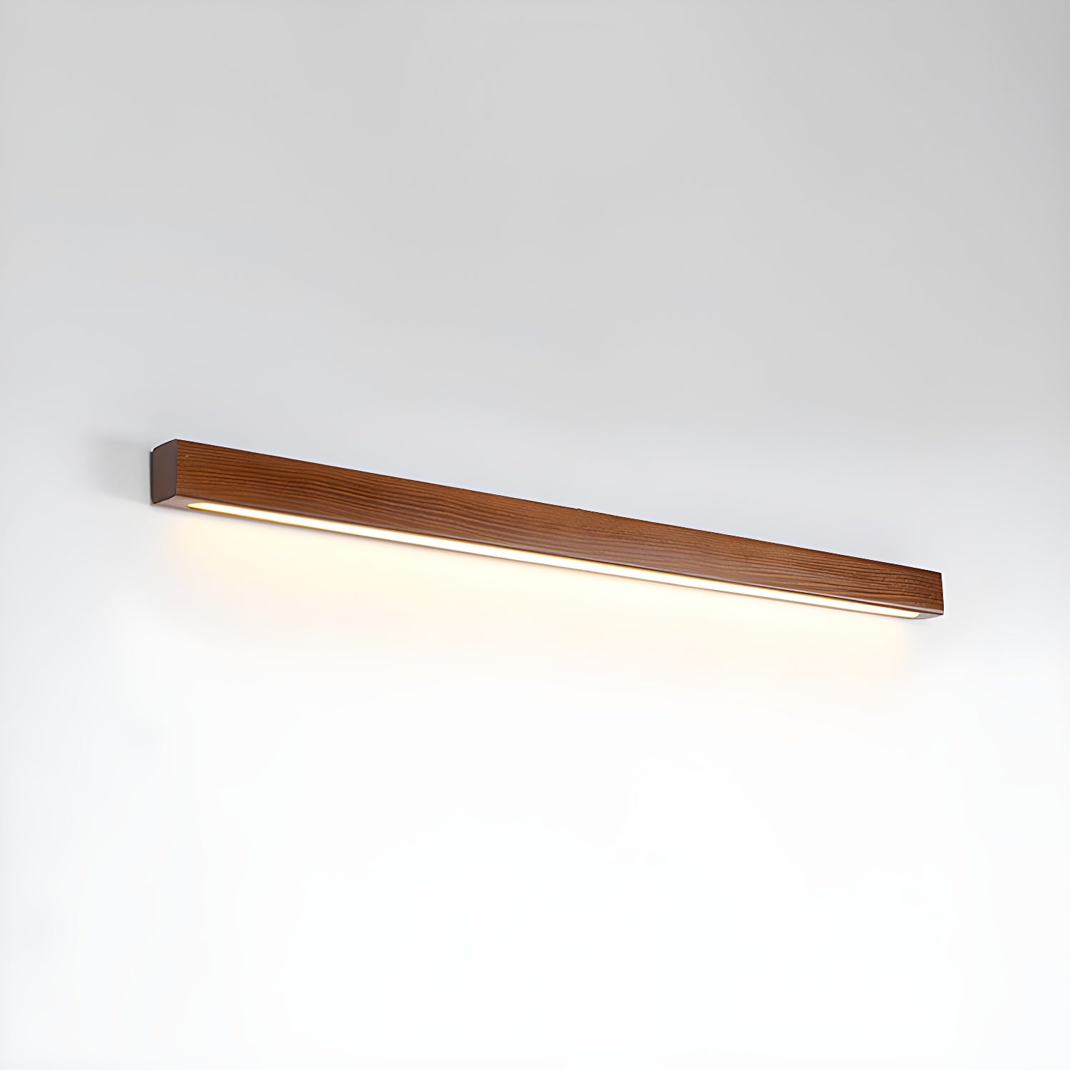 Lustra Applique Lineare in Legno Minimalista LED