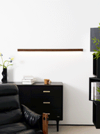 Lustra Applique Lineare in Legno Minimalista LED