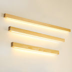 Lustra Applique Lineare in Legno Minimalista LED