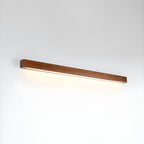 Lustra Applique Lineare in Legno Minimalista LED