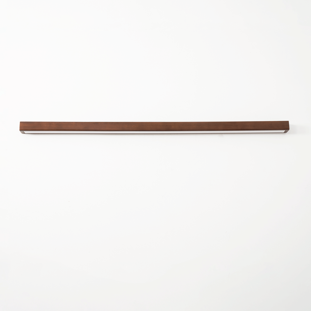 Lustra Applique Lineare in Legno Minimalista LED