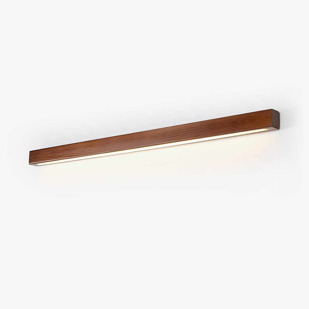 Lustra Applique Lineare in Legno Minimalista LED