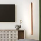 Lustra Applique Lineare in Legno Minimalista LED