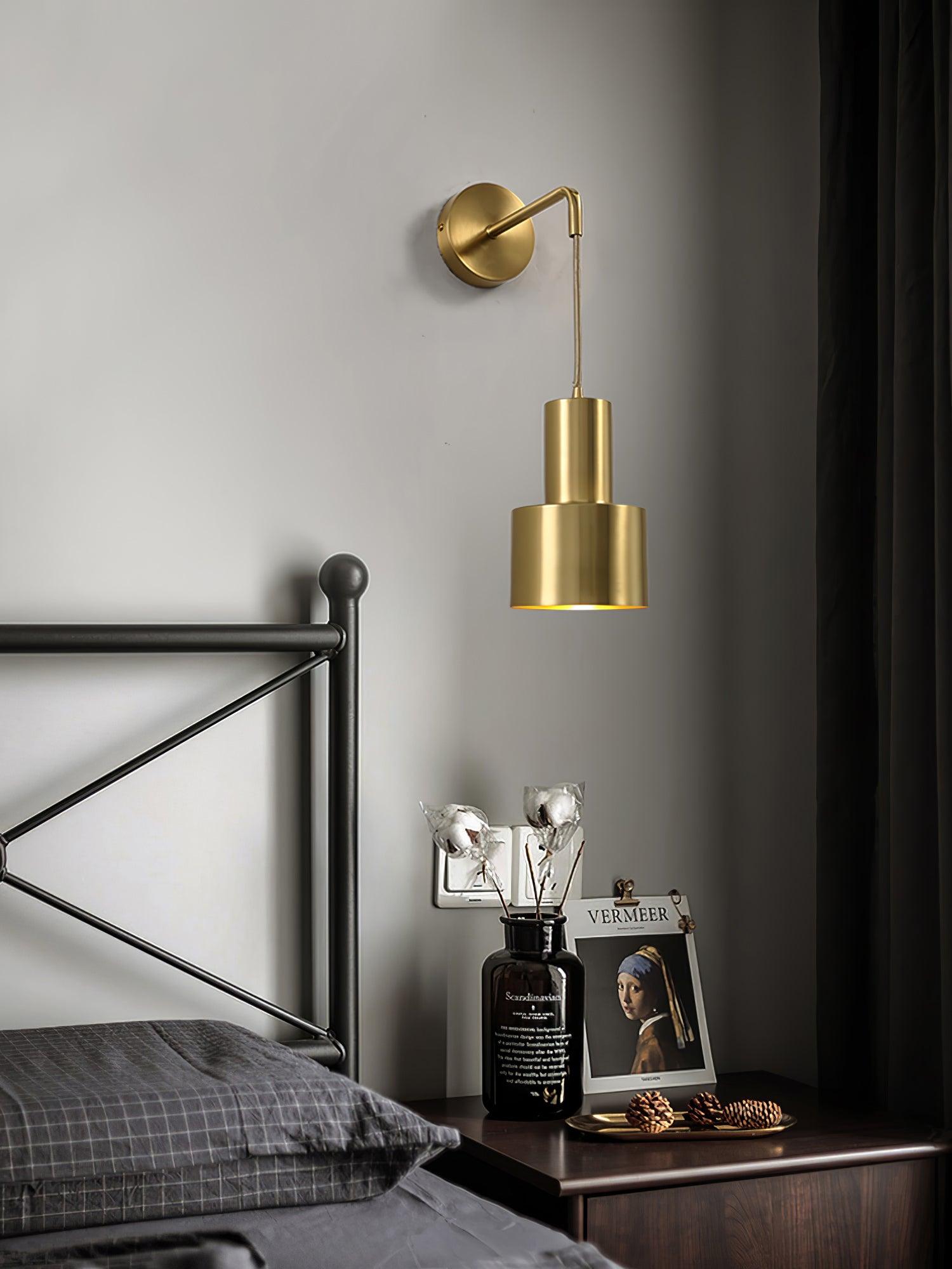 Alvina Applique Ottone Moderna Minimalista