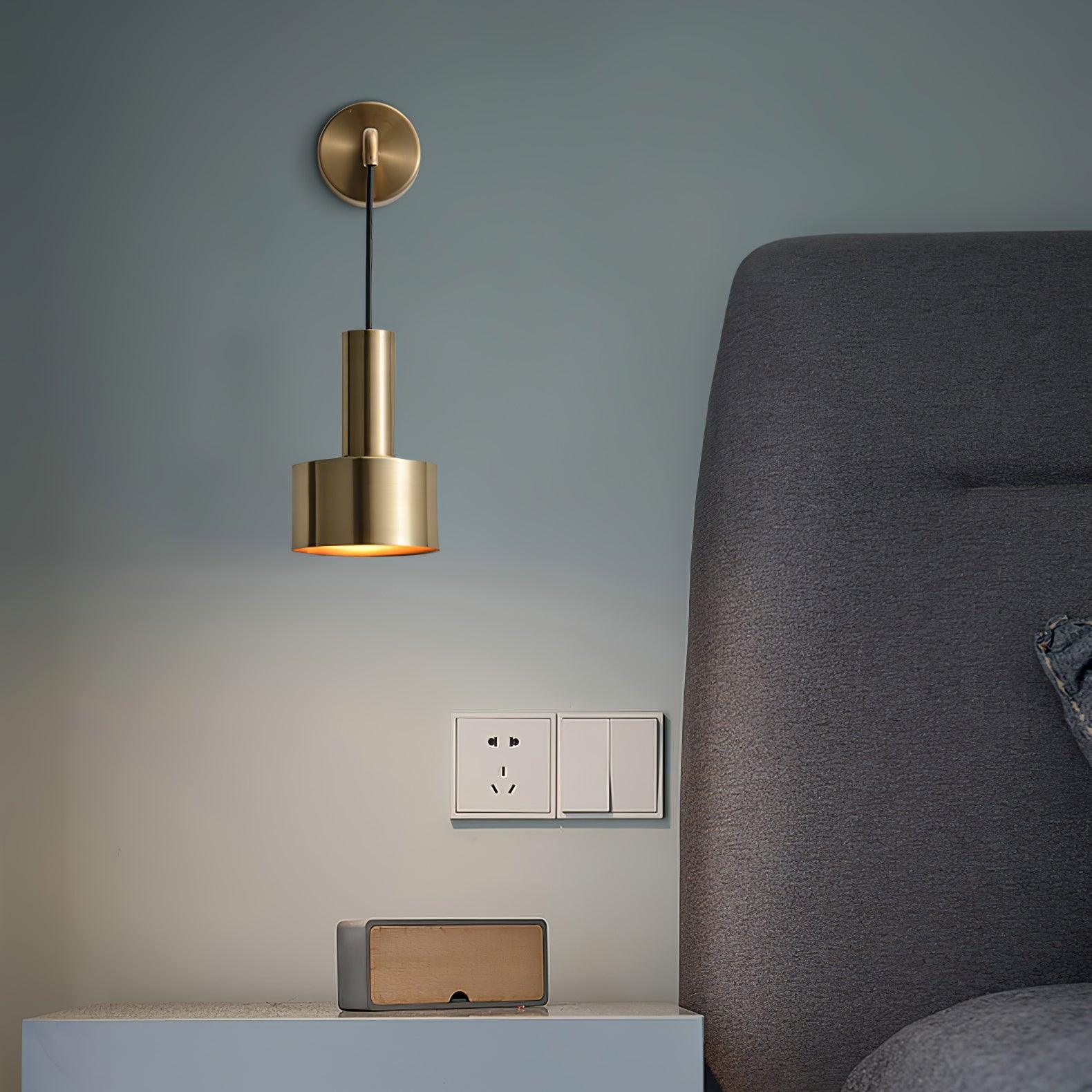 Alvina Applique Ottone Moderna Minimalista