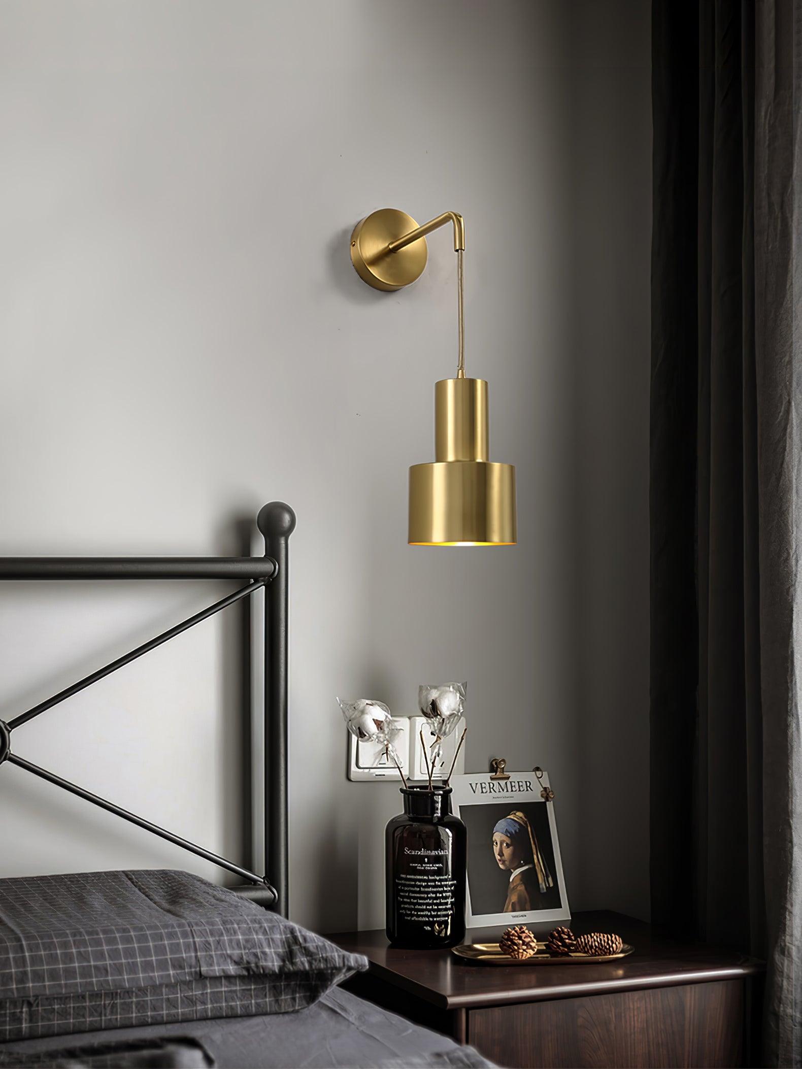 Alvina Applique Ottone Moderna Minimalista