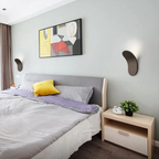 Lampada da parete Aron – Design organico – Bianco – Moderno