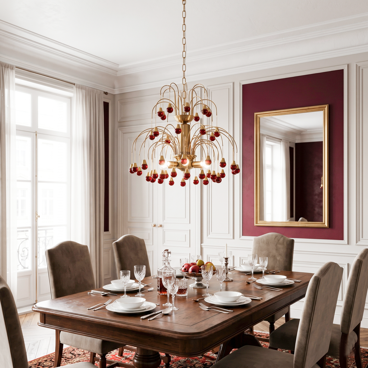 Lampadario Palwa Murano