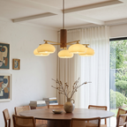 Lampadario Ellittico Nova in Persimone