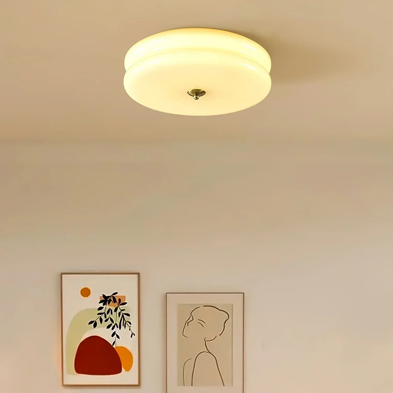 Candy Flush Mount Ceiling Light Due Livelli