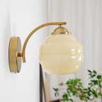 Lampada da parete vintage Art Deco