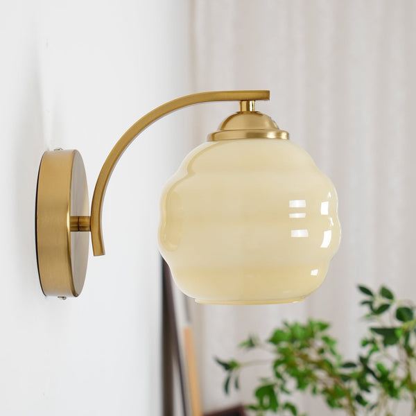Lampada da parete vintage Art Deco