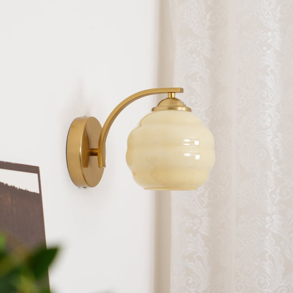Lampada da parete vintage Art Deco