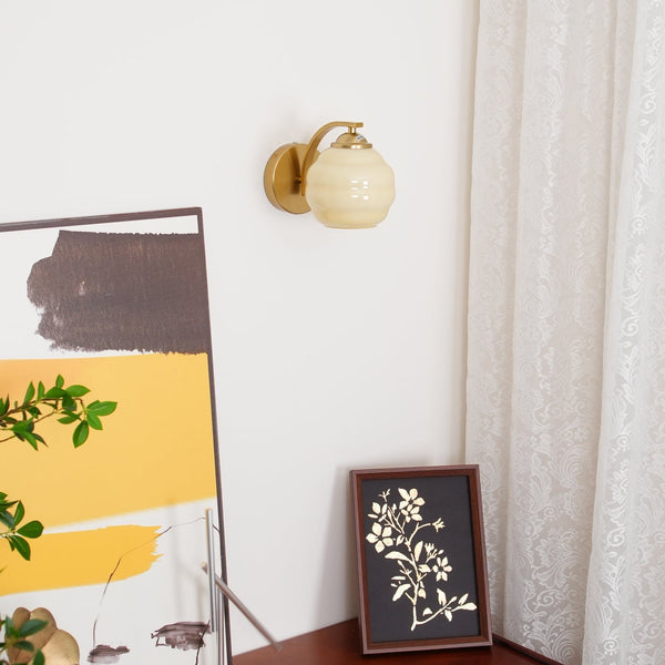 Lampada da parete vintage Art Deco