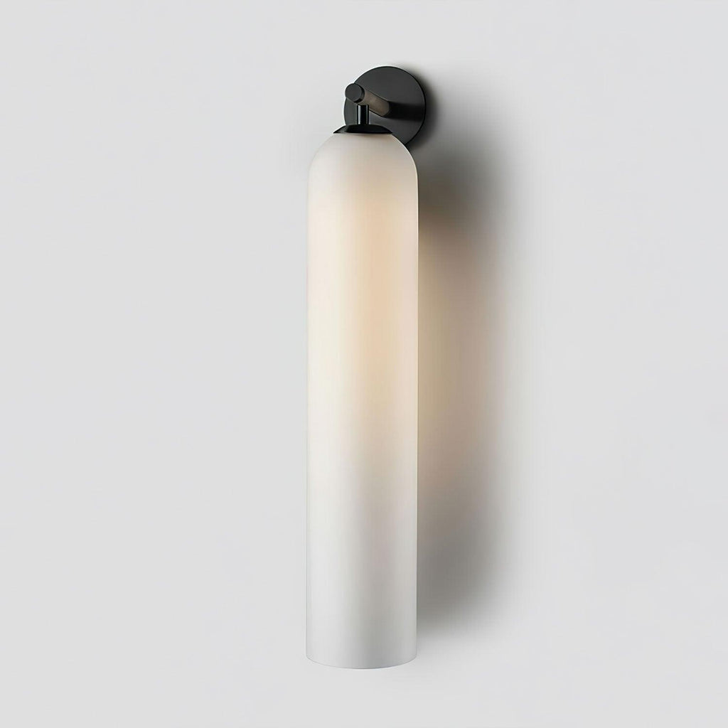 Lampada da Parete Interna in Vetro Giugno Cilindrica