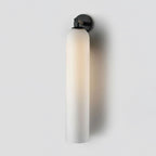Lampada da Parete Interna in Vetro Giugno Cilindrica