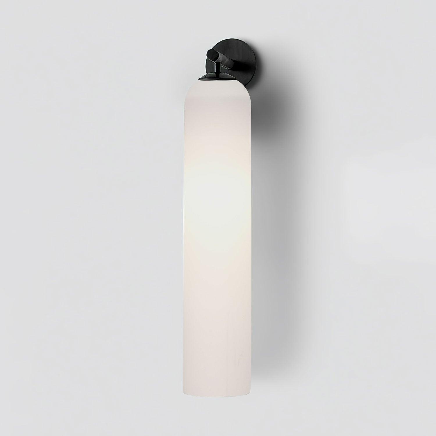 Lampada da Parete Interna in Vetro Giugno Cilindrica