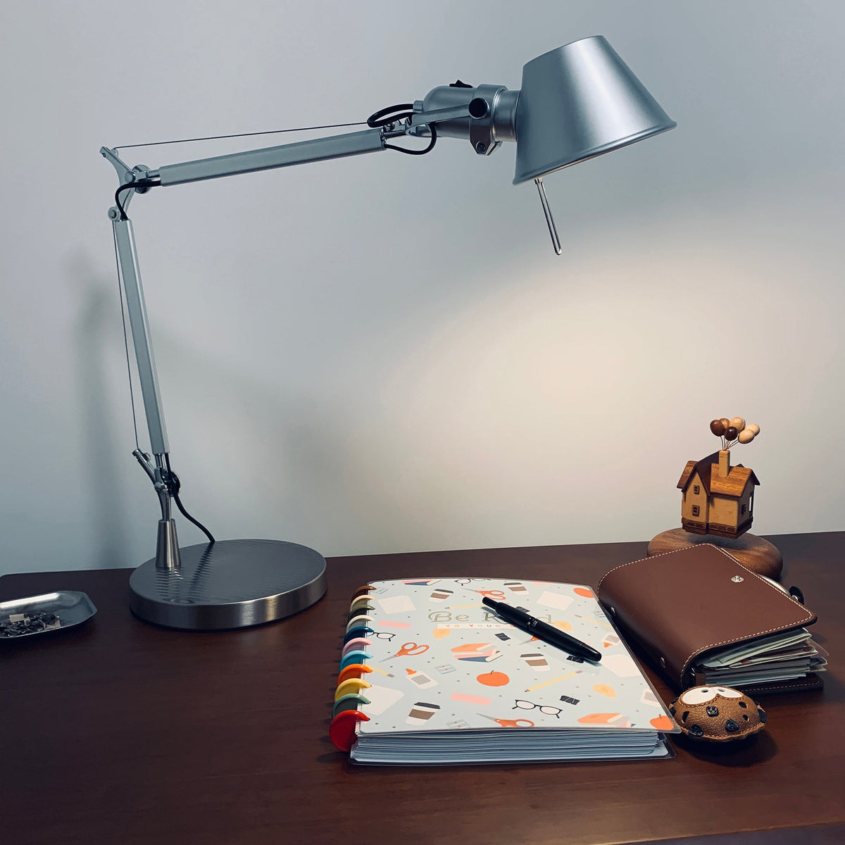 Lampada da Scrivania in Alluminio Articolato