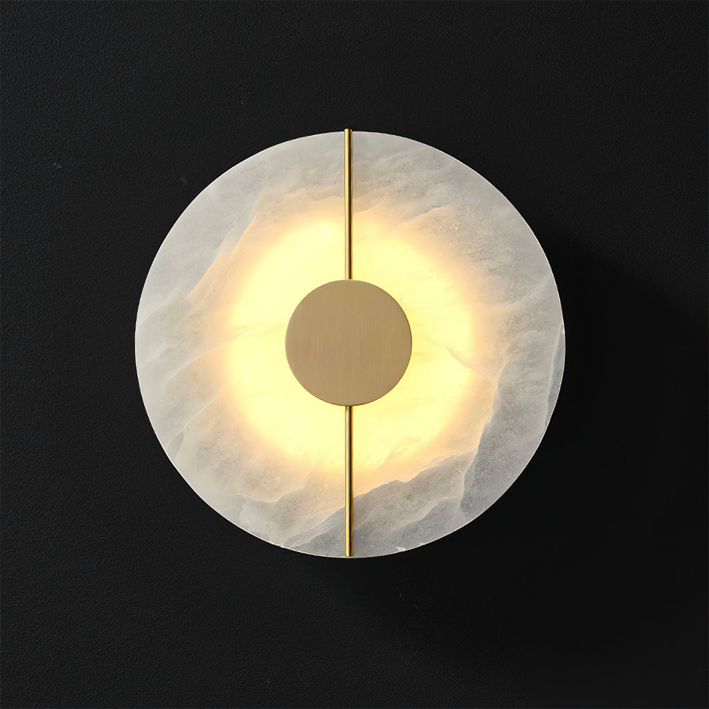 Lampada da Parete in Alabastro Artistico