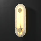Lampada da Parete in Alabastro Artistico