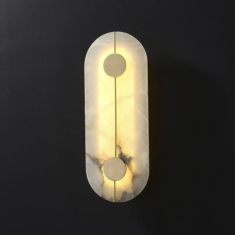 Lampada da Parete in Alabastro Artistico