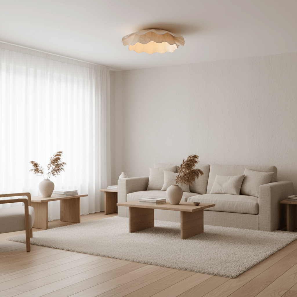 Lampada da soffitto Arwen Fabric Wave
