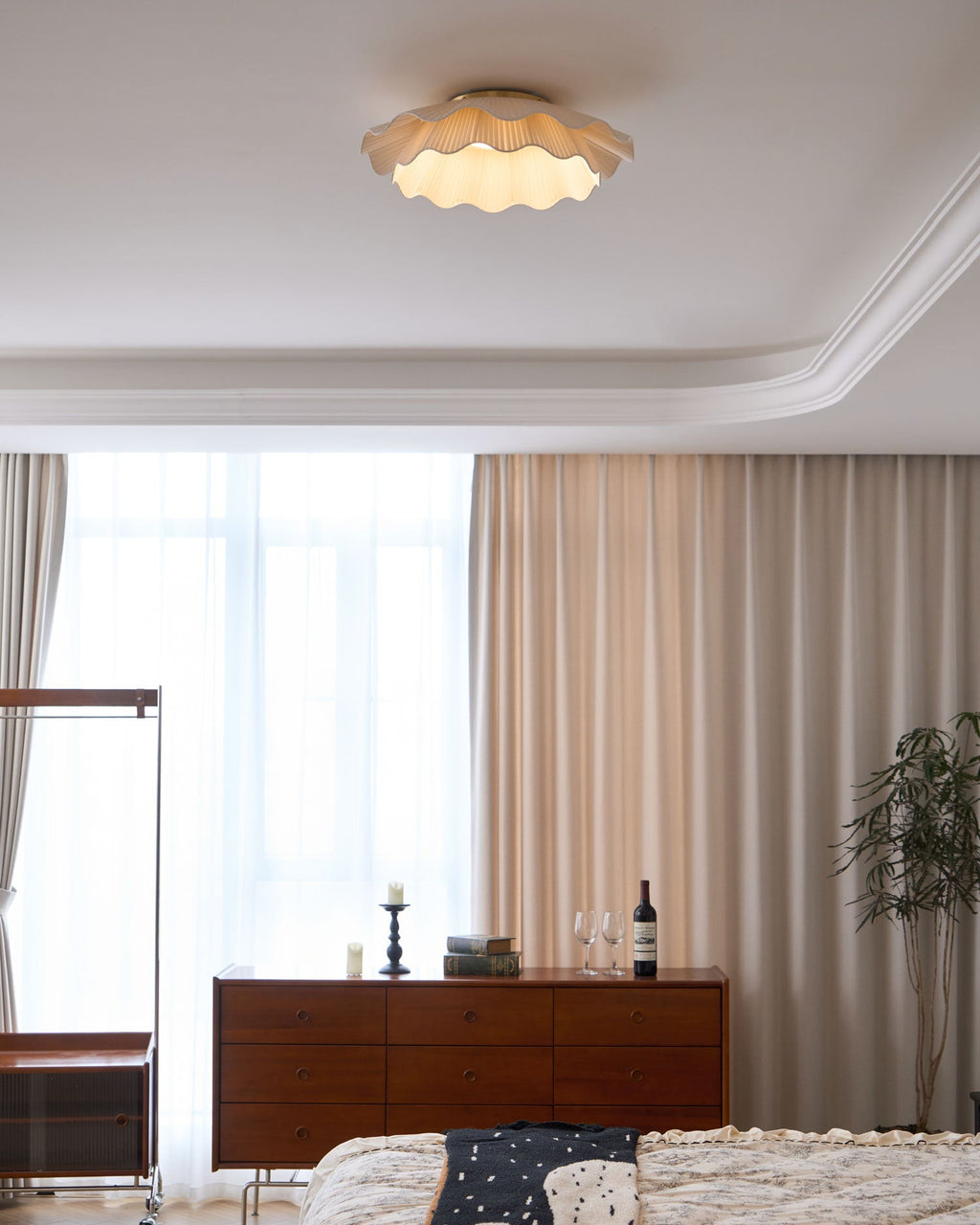 Lampada da soffitto Arwen Fabric Wave