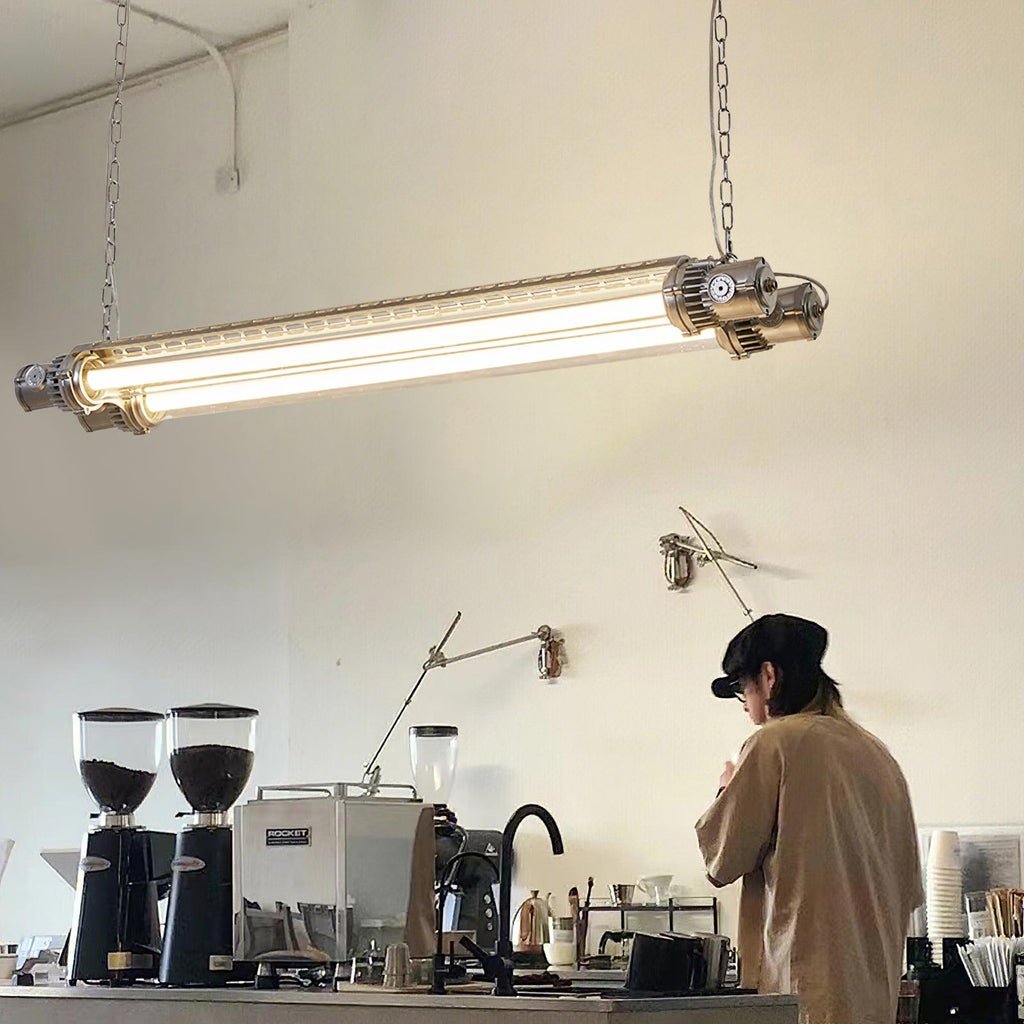 Lampada a Sospensione Lineare Industriale Arsorisra