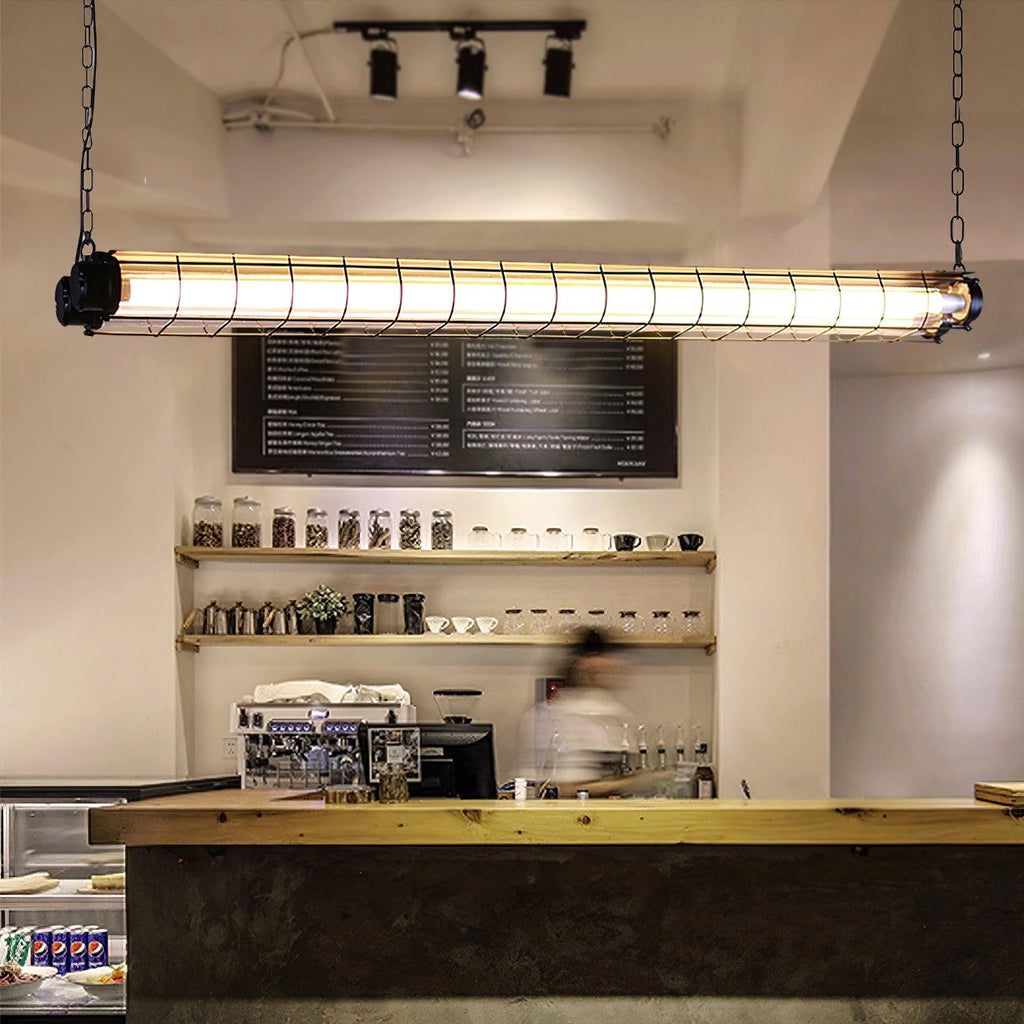 Lampada a Sospensione Lineare Industriale Arsorisra