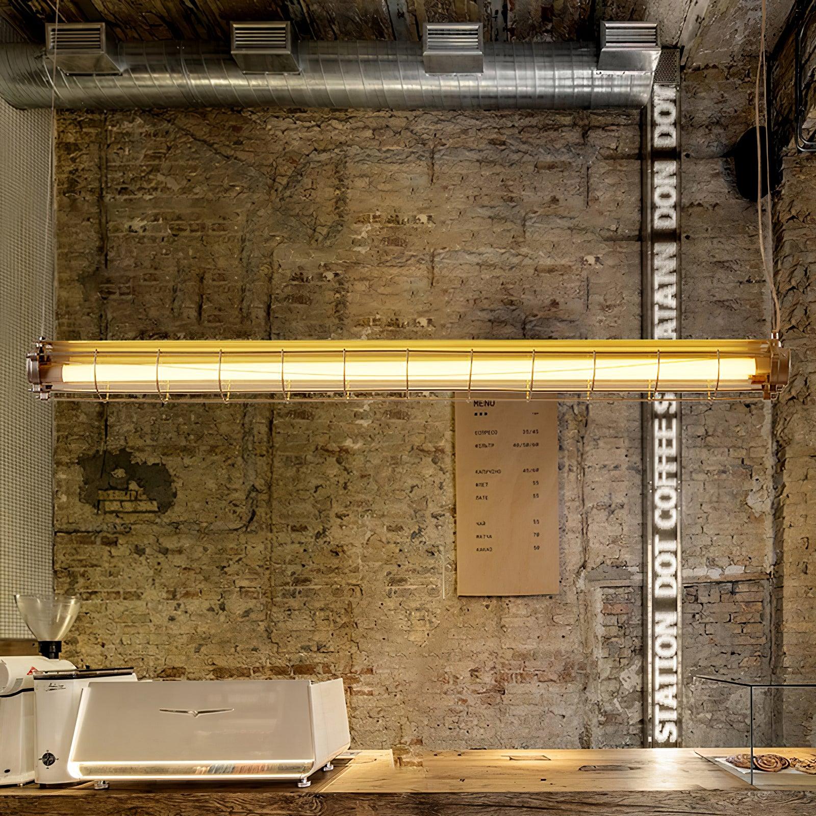 Lampada a Sospensione Lineare Industriale Arsorisra